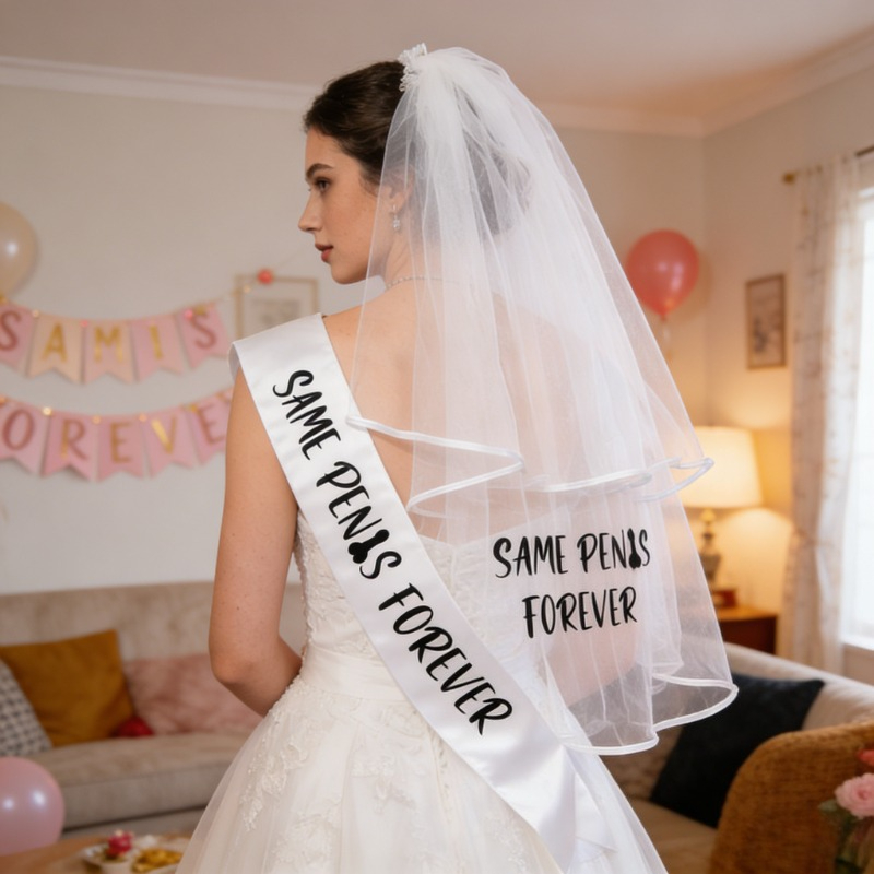 Bride Tribe Sash - 브라이덜 샤워, 처녀 파티, 웨딩, 신부