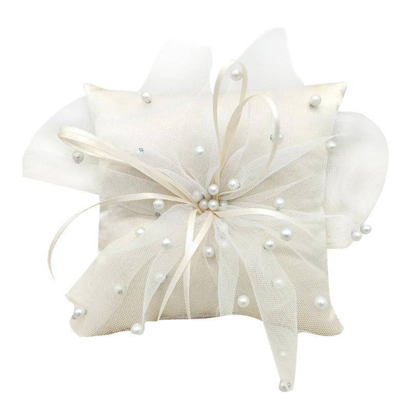 31BB 수제 진주 쿠션 화이트 반지 링 베리어 플라워 - Ring Bearer Pillow 리뷰 및 가격